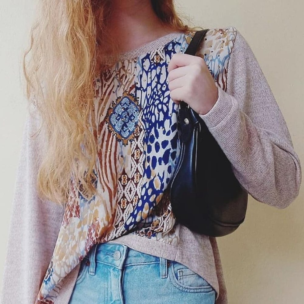 🎉HP🎉 NWOT Alfred Dunner Fall Vibes Shift Sweater